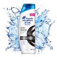 海飛絲洗發水去屑洗發露洗發水400ml 黑亮強韌
