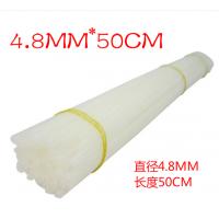 森邁財(cái)務(wù)裝訂機(jī)專(zhuān)用透明裝訂鉚管Φ4.8mm*500mm 100支/盒