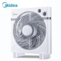 美的臺式轉頁扇電風扇鴻運扇臺式學生宿舍家用轉頁扇落地扇 KYT25-15AW